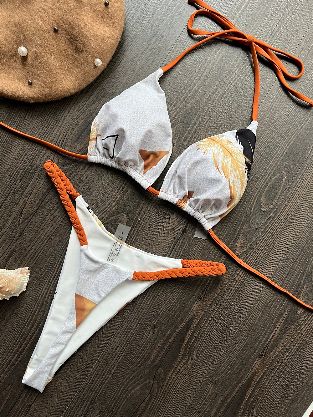 Beaira Swimwear Women Leopard Print Brazilian Bikini Set Sexy Thong Swimsuit Two Pieces Bathing Suit Women Beach Wear