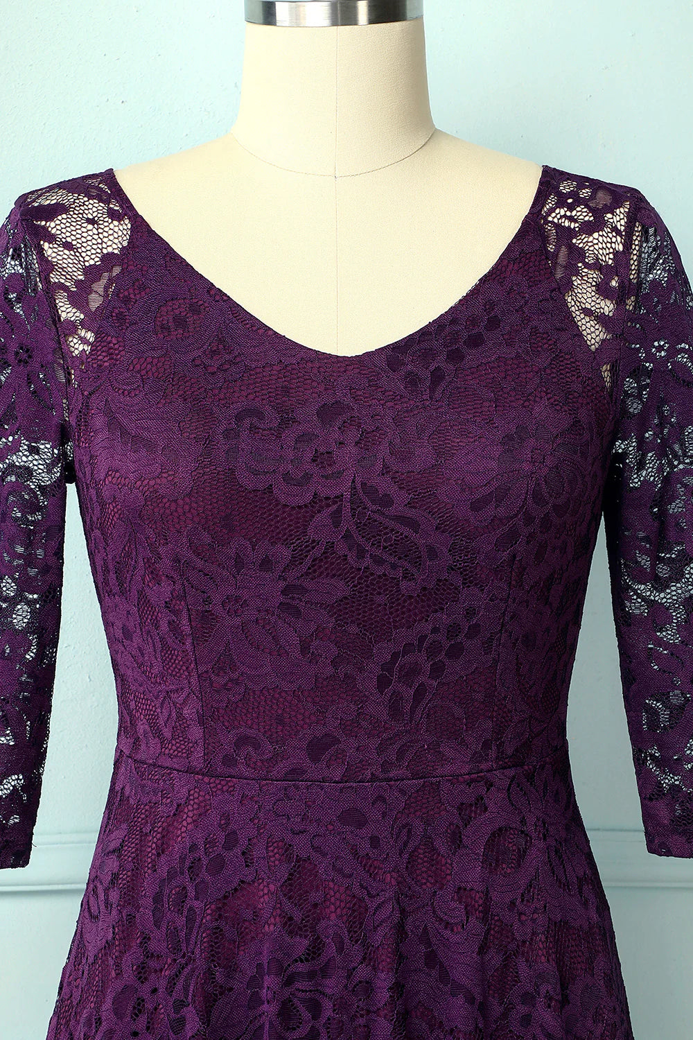 Grape Lace Midi