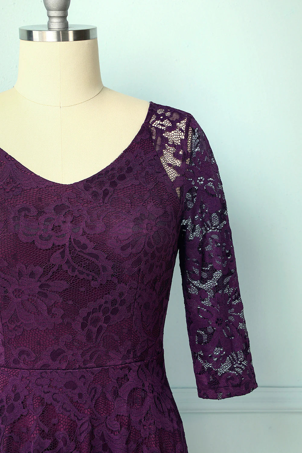 Grape Lace Midi