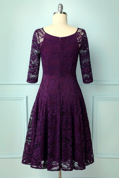 Grape Lace Midi