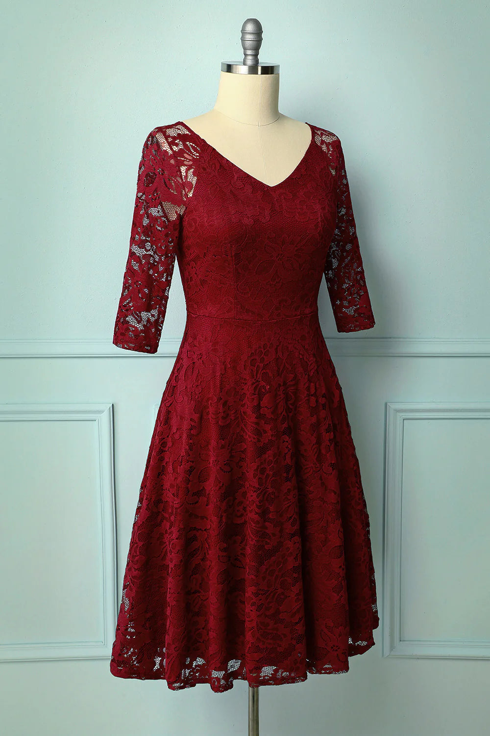 Vintage Red Midi