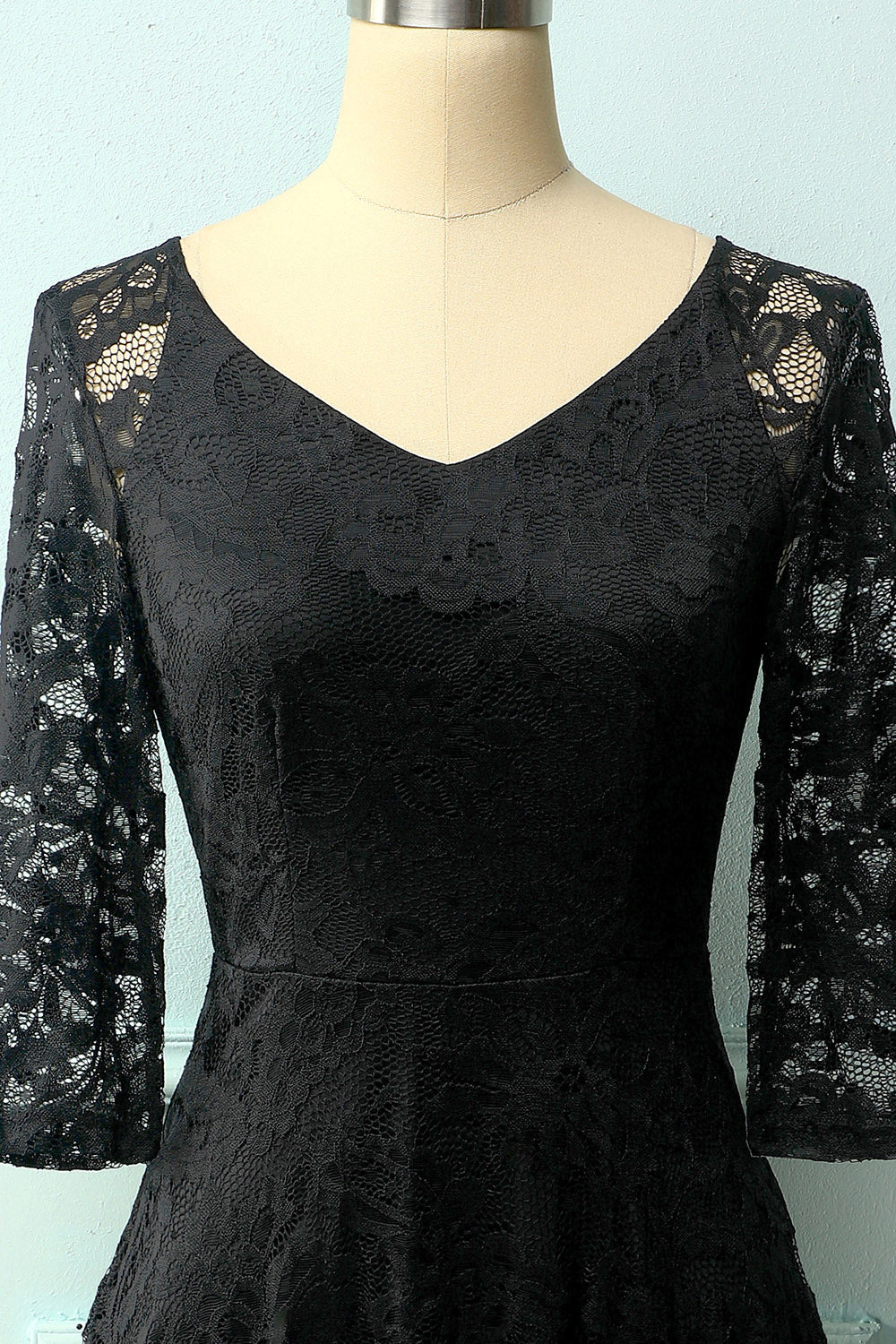 Black Lace Midi