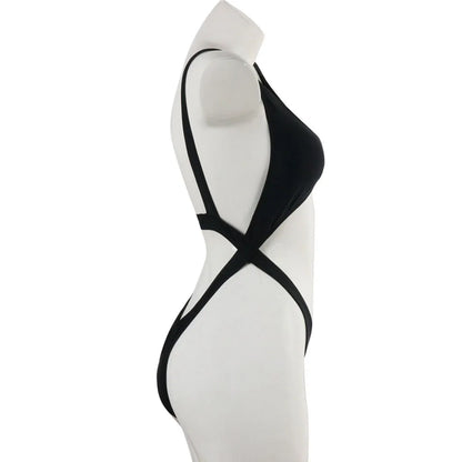 Beaira Conjoined Sexy Push Up Unpadded Brazilian Bikini Set Women Vintage Swimwear Swimsuit Solid Beach Suit Biquini Bathing Suits
