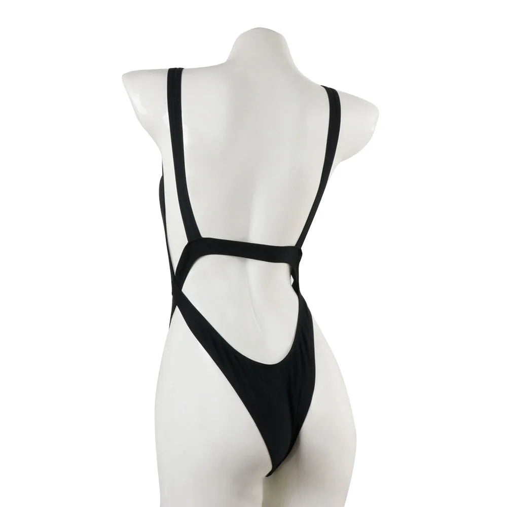 Beaira Conjoined Sexy Push Up Unpadded Brazilian Bikini Set Women Vintage Swimwear Swimsuit Solid Beach Suit Biquini Bathing Suits