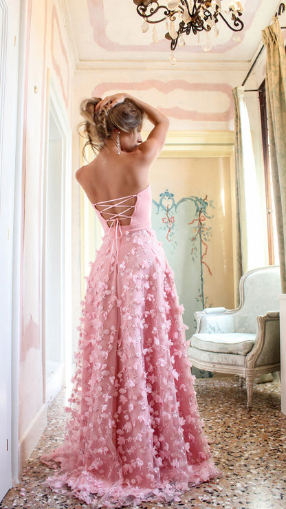 A-Line Sweetheart Prom Dress Long Formal Dress