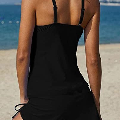 Women's Normal Swimwear Tankini 2 Piece Swimsuit 2 Piece Printing Graphic Leopard Beach Wear Summer Bathing Suits