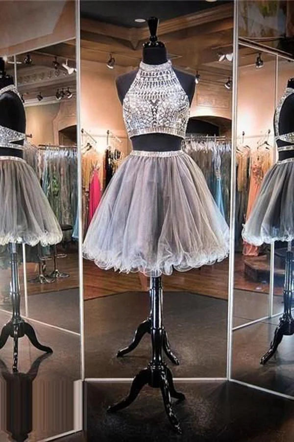 Tulle Beaded Homecoming Dresses Short Cocktail Dress New Arrival Graduation Dress