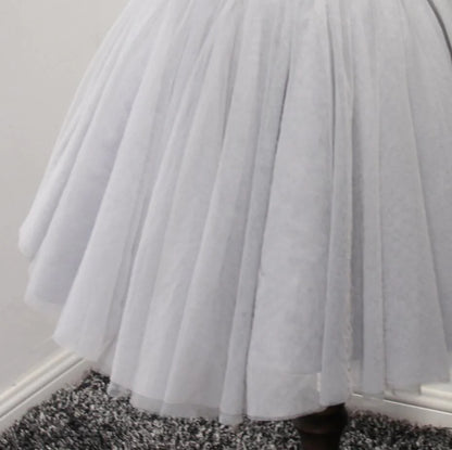 V Neck Tulle Appliqued Homecoming Dresses Sweetheart Beaded Shape Short Cocktail Dresses