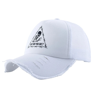 Beaira Washed Denim Baseball Cap Women Spring And Summer Sun Visor Cap Men Snapback Hip Hop Trucker Cap Breathable Mesh Hat