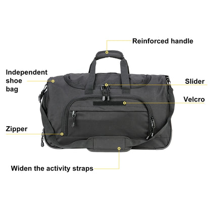 Beaira Waterproof Gym Bag Men Sports Travel Bags Military Tactical Duffle Luggage Outdoor FitnessTraining Bag