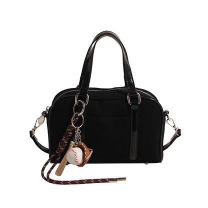 Beaira Women Suede Top-handle Bag Adjustable Strap Crossbody Purse With Interior Pocket Handbag Clutch Purse for Work Travel