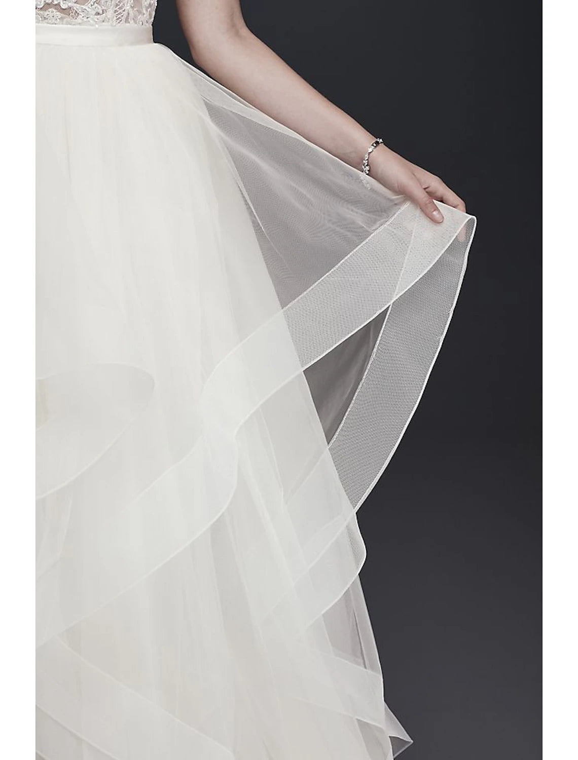 Formal Wedding Dresses A-Line Separates Separates Court Train Satin Bridal Skirts Bridal Gowns